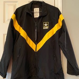 Army PT jacket and pant size MR